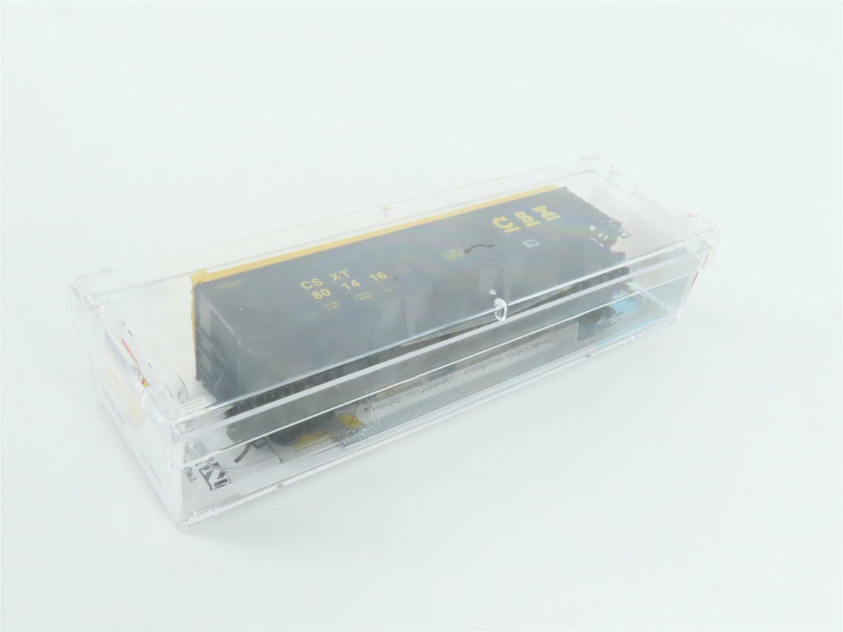 N Scale Micro-Trains MTL 10800432 CSXT Railroad 3-Bay Covered Hopper #801416