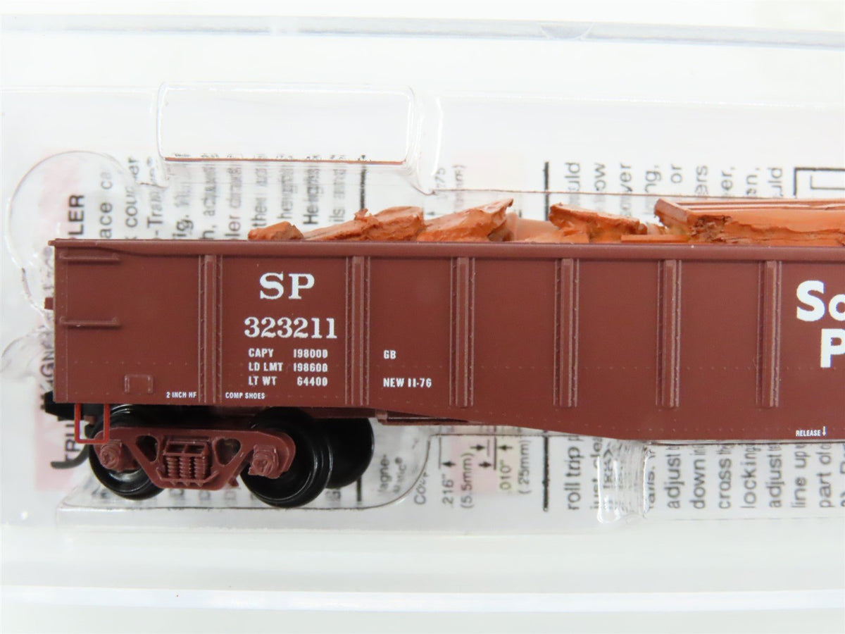 N Scale Micro-Trains MTL 10500382 SP Southern Pacific 50&#39; Gondola #323211