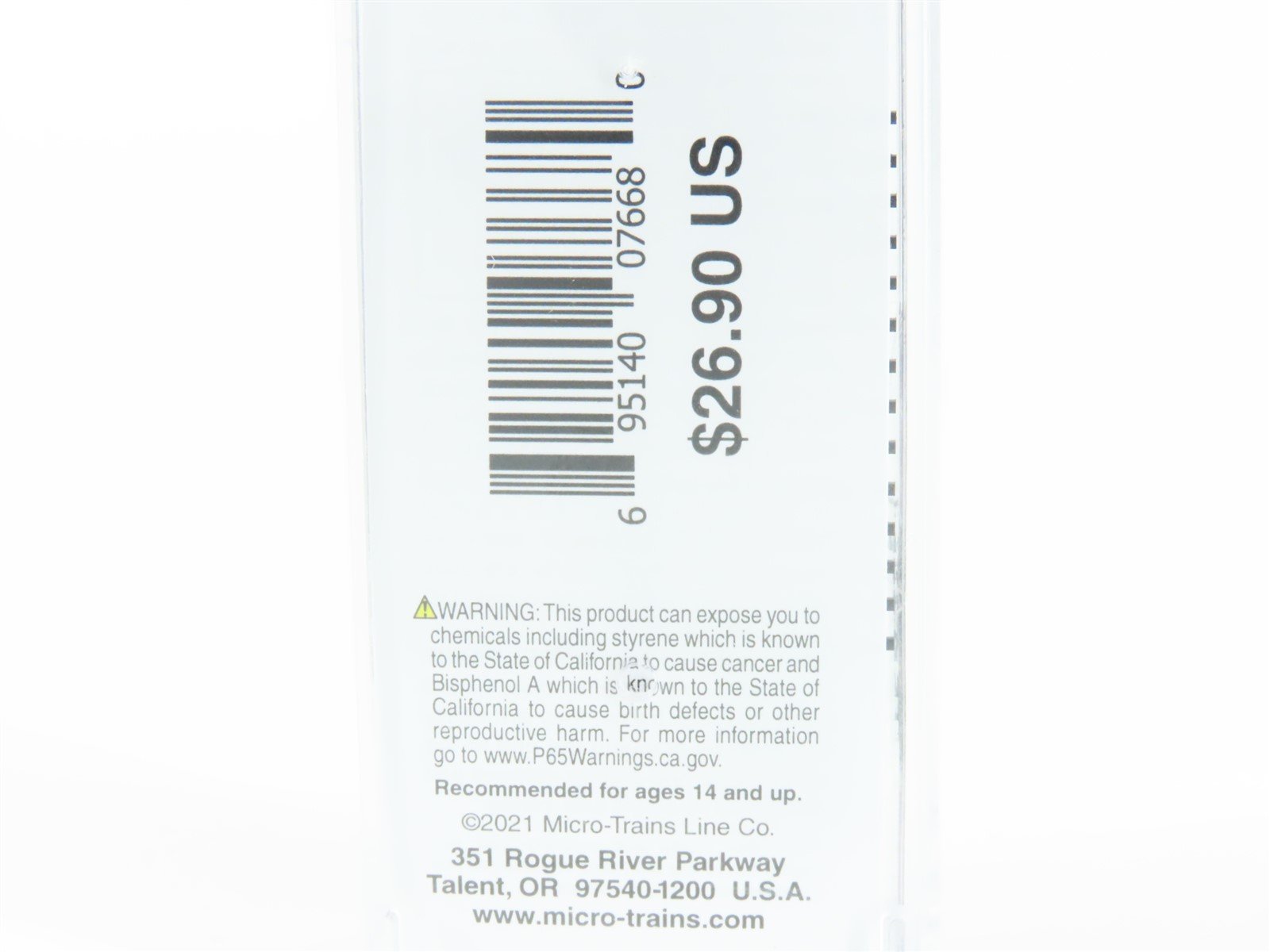 N Scale Micro-Trains MTL 04500540 EL Erie Lackawanna 50' Flat Car #7393 w/ Load
