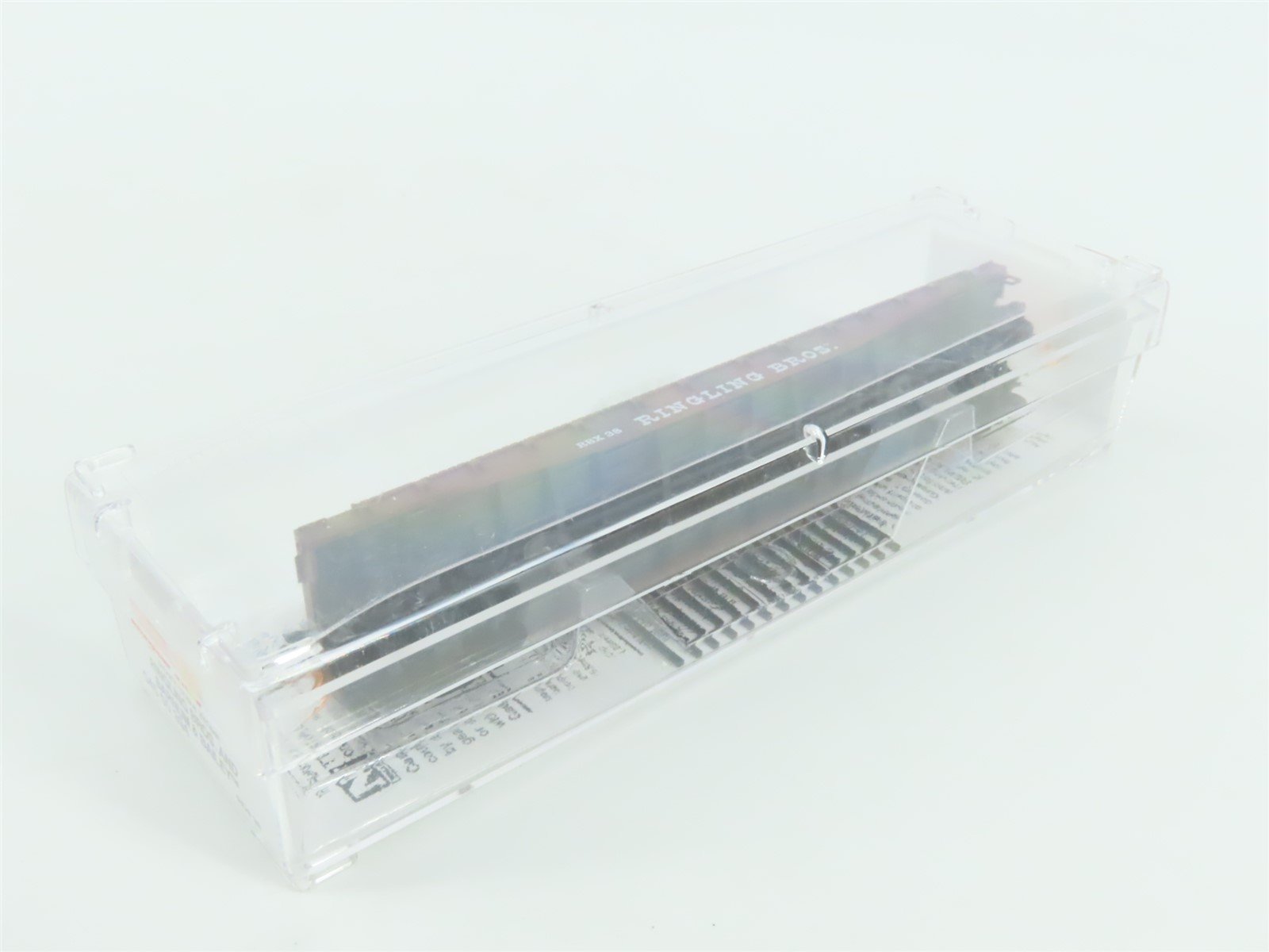 N Scale Micro-Trains MTL 04500394 RBX Ringling Brothers 50' Flat Car #38