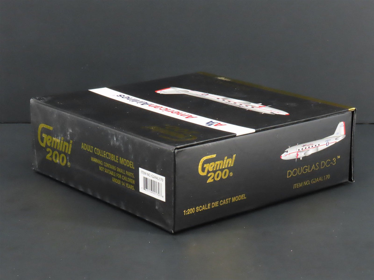1:200 Gemini Jets GSAAL170 Die-Cast American &quot;Flagship&quot; Douglas DC-3 Airliner