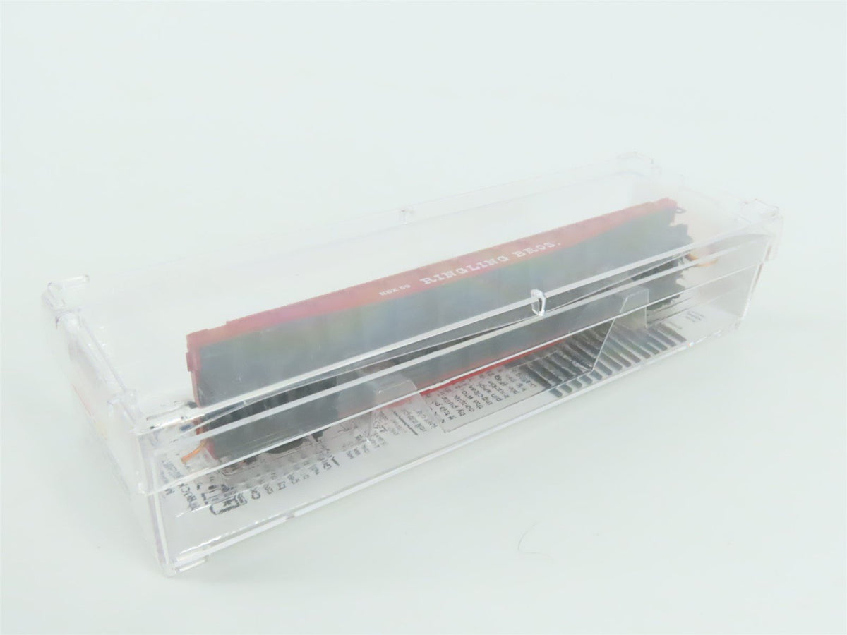 N Scale Micro-Trains MTL 04500404 RBX Ringling Brothers 50&#39; Flat Car #59