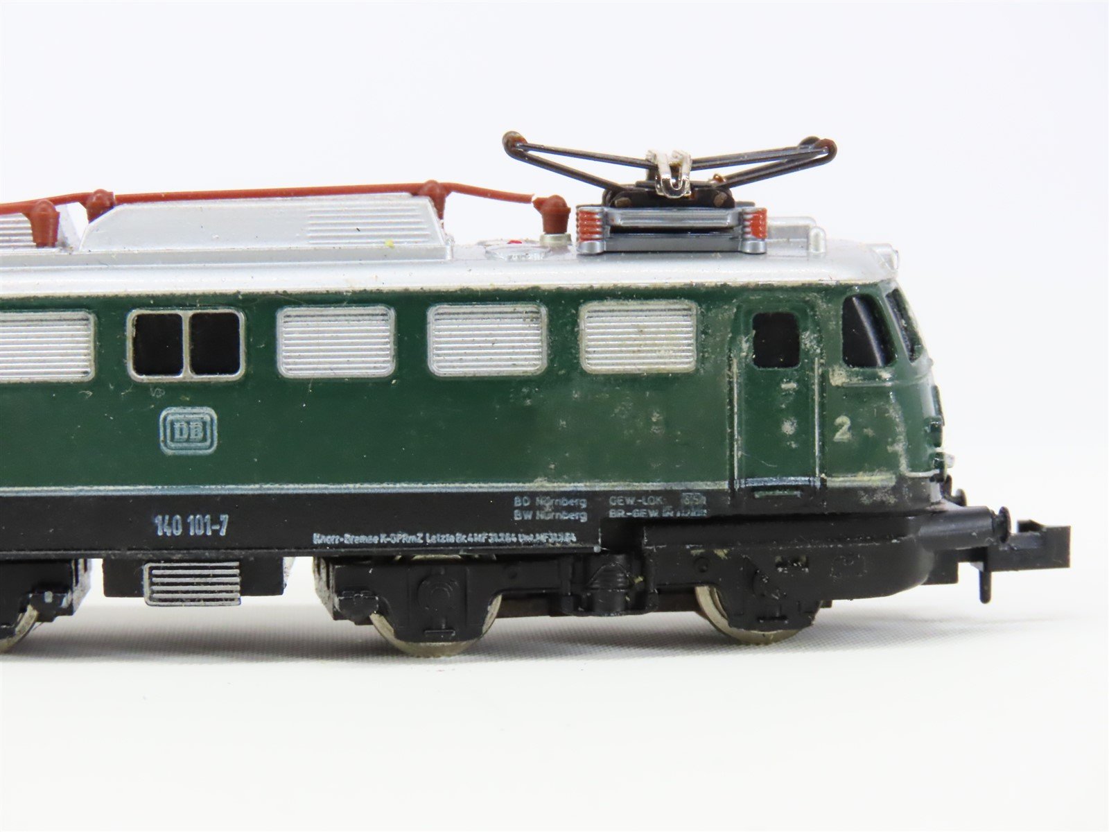 N Scale Minitrix 51293000 DB German BR 140 Electric Locomotive #101-7