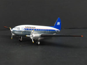 1:200 WM Classic Airliners Die-Cast Nordair Curtis C-46 Commando Airliner