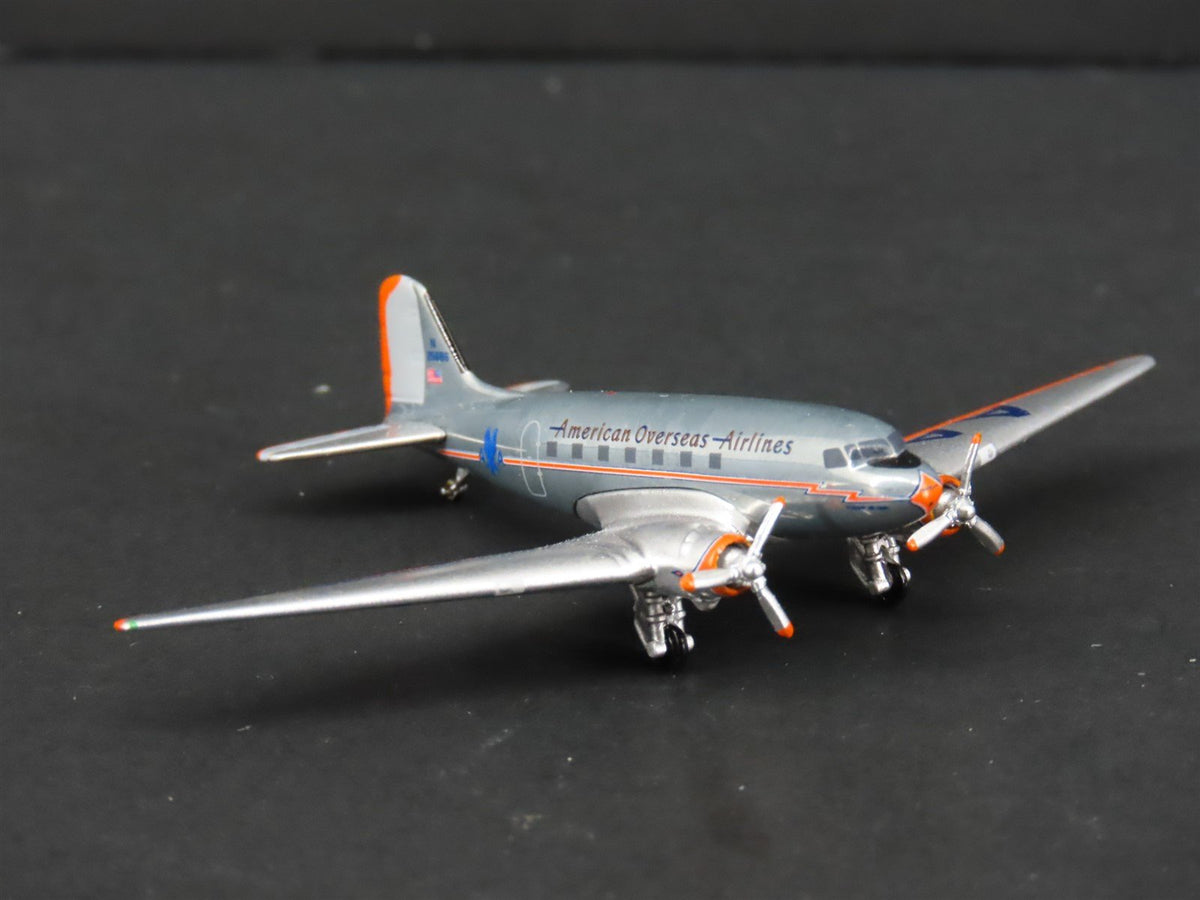 1:400 AeroClassics Die-Cast American Overseas Air Douglas DC-3 Airliner N25686