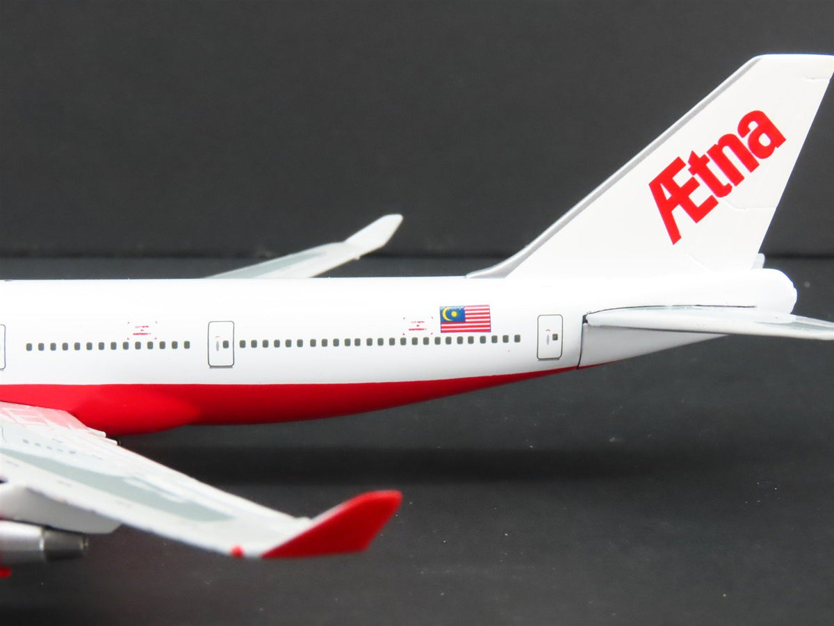 1:400 Gemini Jets Die-Cast Aetna &quot;Glad I&#39;m With You&quot; Boeing 747-400 Airliner