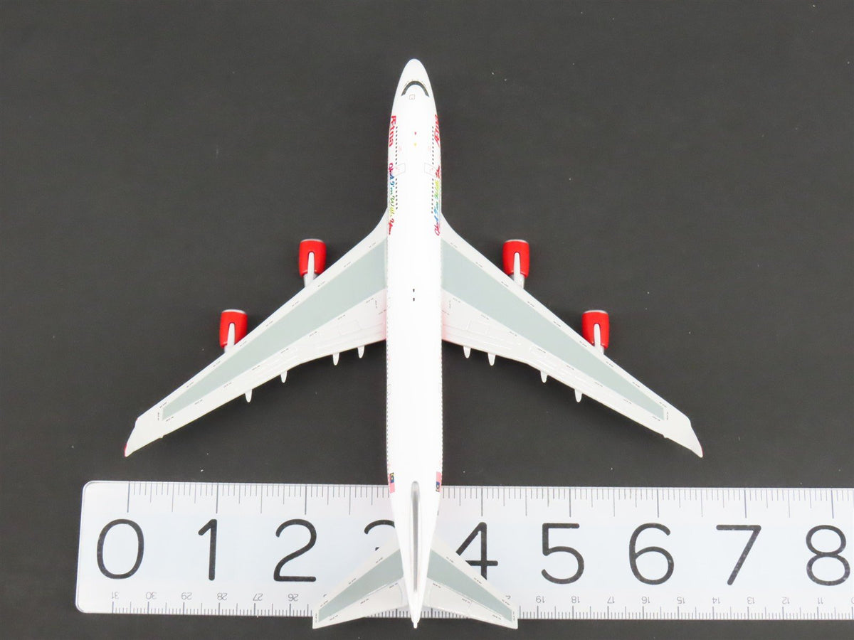 1:400 Gemini Jets Die-Cast Aetna &quot;Glad I&#39;m With You&quot; Boeing 747-400 Airliner