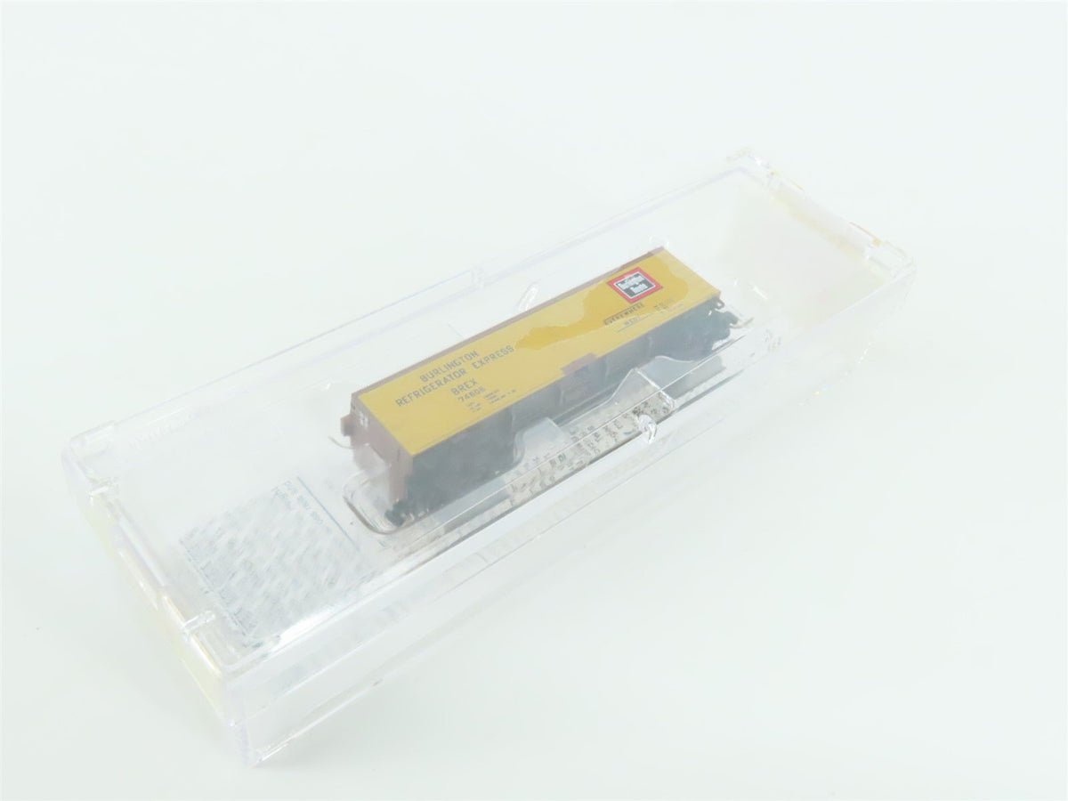 Z Micro-Trains MTL 51800031 BREX Burlington Route Everywhere West Reefer #74606