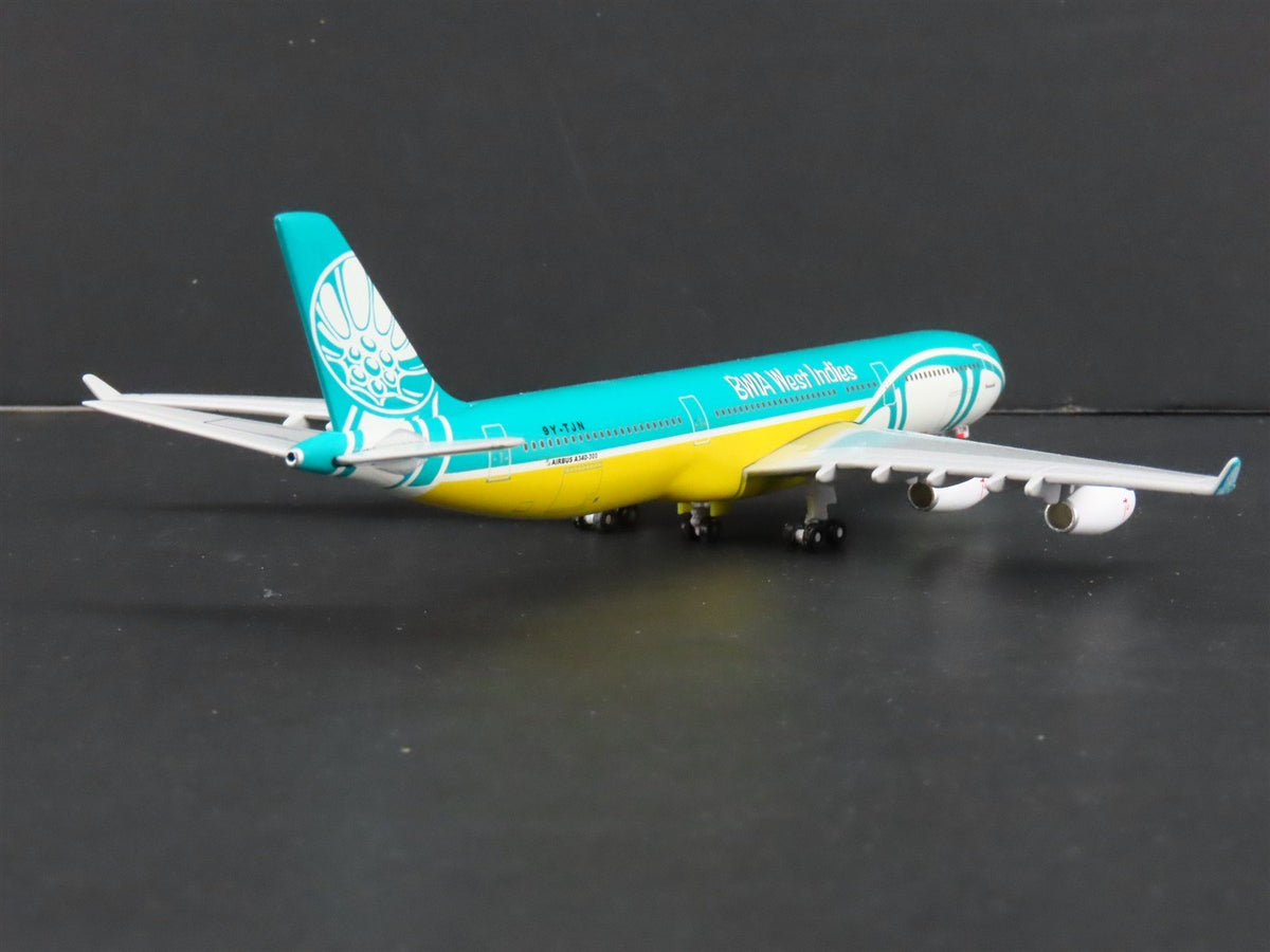 1:400 Gemini Jets GJBWA316 Die-Cast BWIA West Indies Airbus A340-300 Airliner