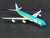 1:400 Gemini Jets GJBWA316 Die-Cast BWIA West Indies Airbus A340-300 Airliner
