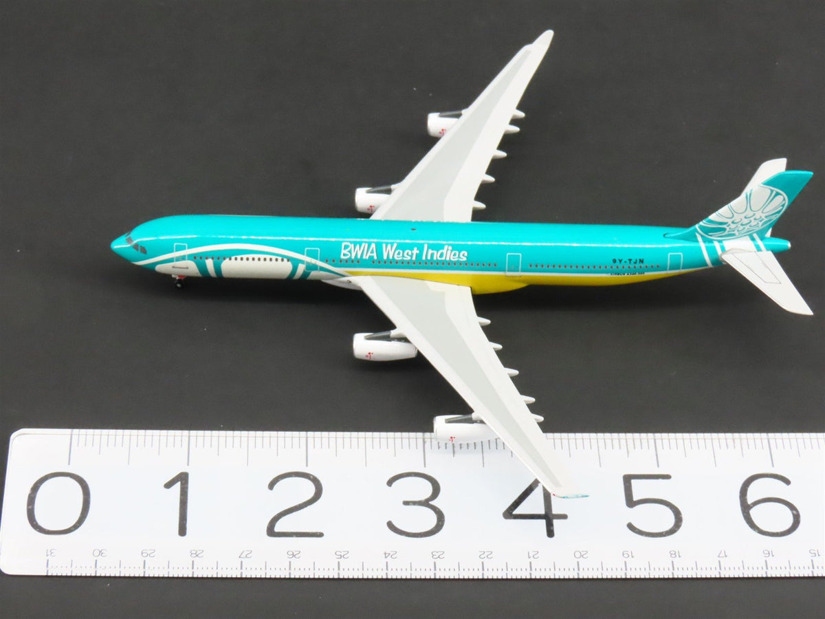1:400 Gemini Jets GJBWA316 Die-Cast BWIA West Indies Airbus A340-300 Airliner