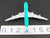 1:400 Gemini Jets GJBWA316 Die-Cast BWIA West Indies Airbus A340-300 Airliner