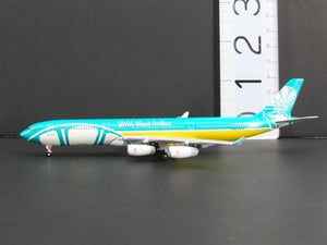1:400 Gemini Jets GJBWA316 Die-Cast BWIA West Indies Airbus A340-300 Airliner
