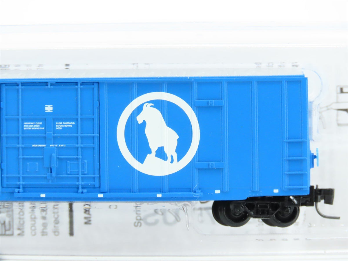 Z Micro-Trains MTL 51100050 GN Great Northern Big Sky Blue 50&#39; Box Car #138706