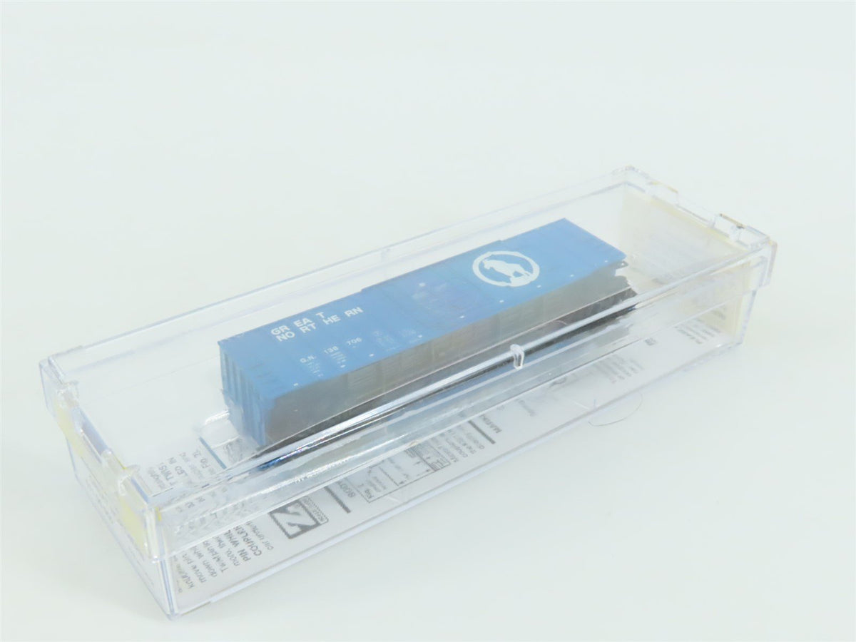 Z Micro-Trains MTL 51100050 GN Great Northern Big Sky Blue 50&#39; Box Car #138706