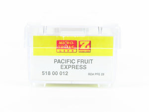 Z Scale Micro-Trains MTL 51800012 SP UP PFE Pacific Fruit Express 40' Reefer #23
