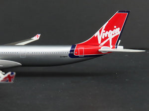 1:400 Dragon Wings 55451 Die-Cast Virgin Atlantic Airbus A340-600 Airliner