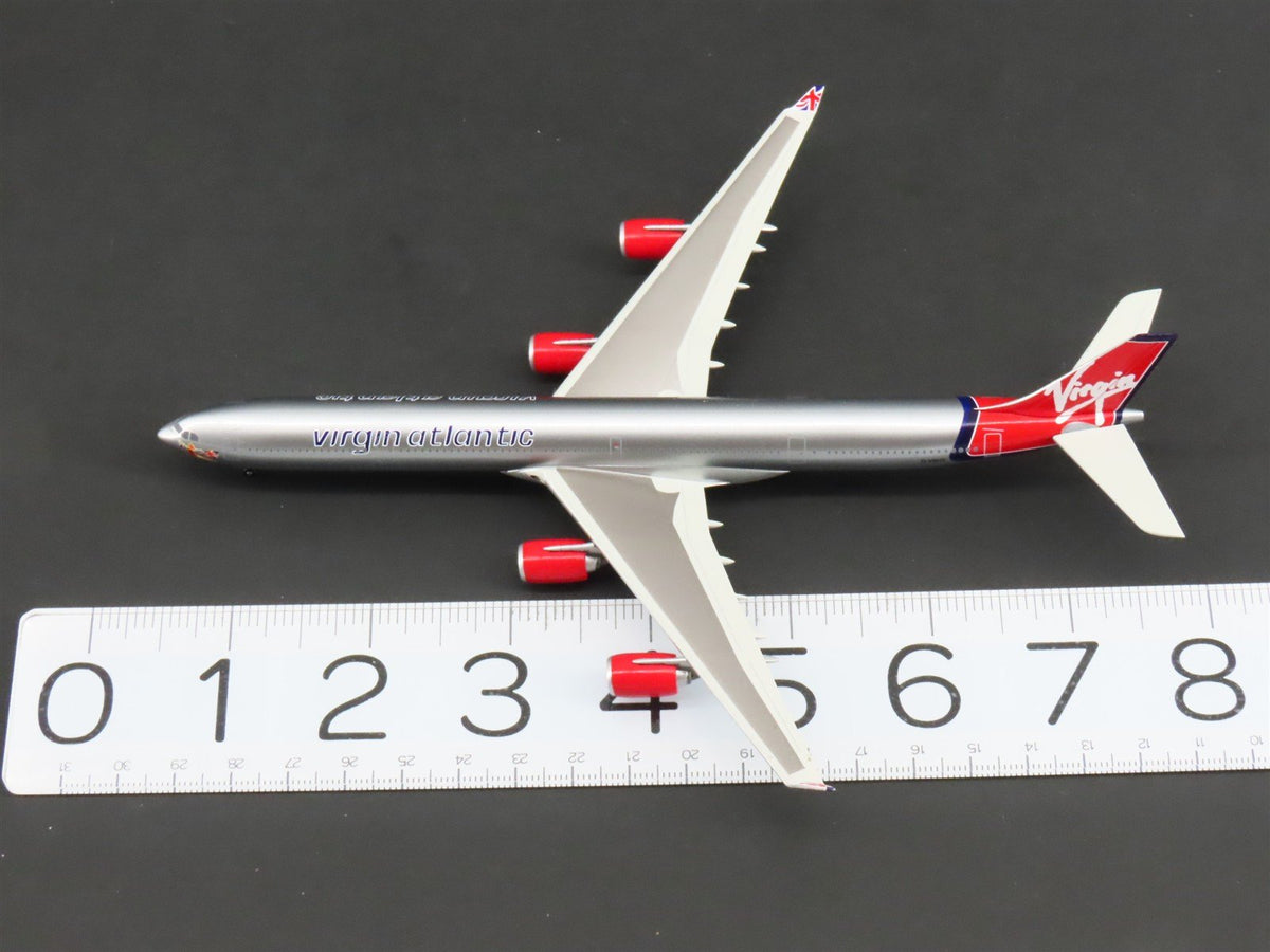 1:400 Dragon Wings 55451 Die-Cast Virgin Atlantic Airbus A340-600 Airliner