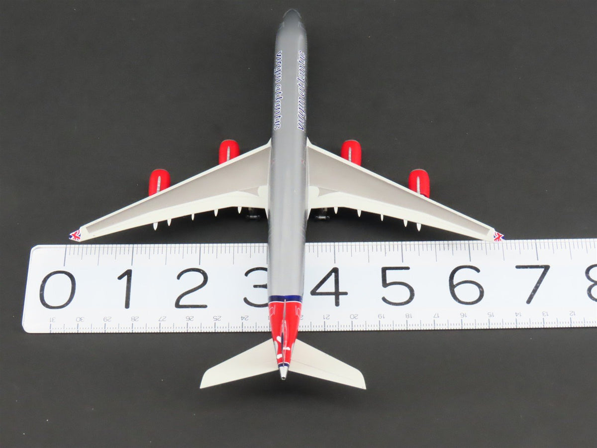 1:400 Dragon Wings 55451 Die-Cast Virgin Atlantic Airbus A340-600 Airliner