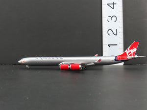1:400 Dragon Wings 55451 Die-Cast Virgin Atlantic Airbus A340-600 Airliner