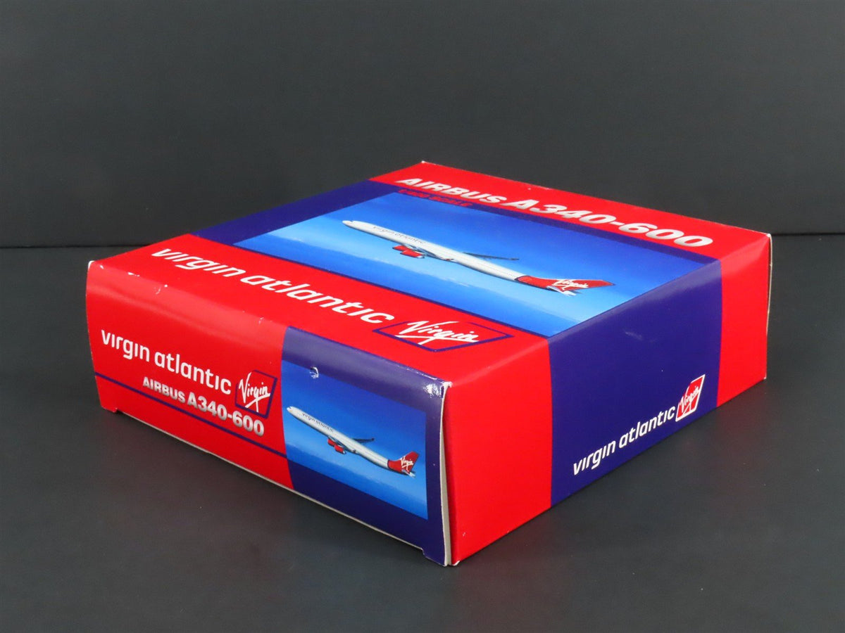 1:400 Dragon Wings 55451 Die-Cast Virgin Atlantic Airbus A340-600 Airliner