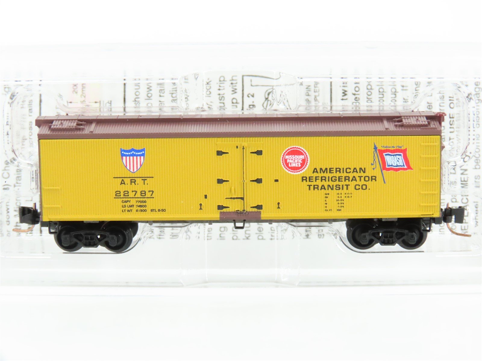 Z Micro-Trains MTL 51800041 ART American Refrigerator Transit 40' Reefer #22787