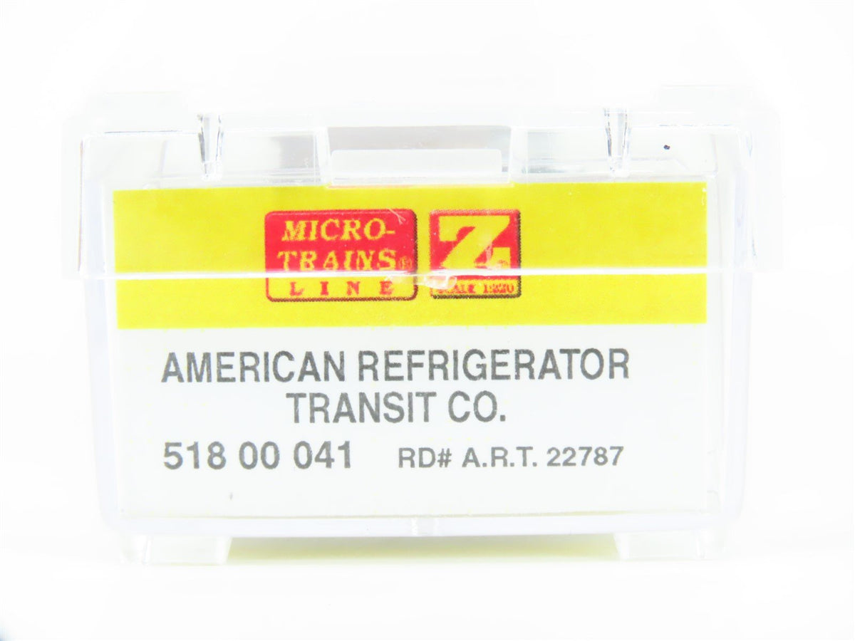 Z Micro-Trains MTL 51800041 ART American Refrigerator Transit 40&#39; Reefer #22787