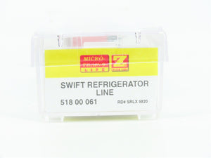 Z Scale Micro-Trains MTL 51800061 SRLX Swift Refrigerator Line 40' Reefer #5820
