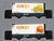 N Kato 10-1731 RhB Rhaetian Flat Cars 8-Unit Set w/ Mail & Reefer Containers