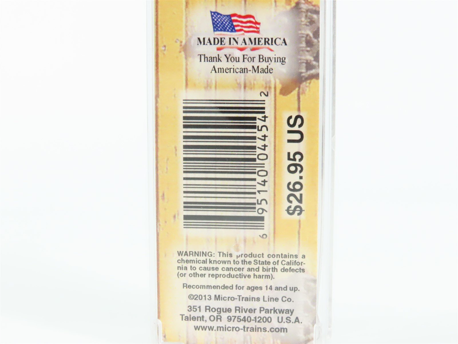 Z Scale Micro-Trains MTL 51800180 LPCX Southern Star 40' Wood Reefer #207