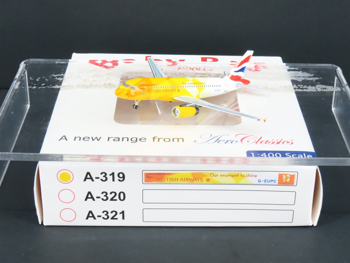 1:400 AeroClassics Die-Cast British Airways London 2012 Airbus A319-131 G-EUPC