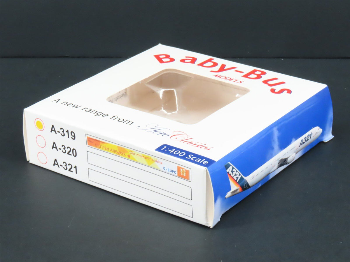 1:400 AeroClassics Die-Cast British Airways London 2012 Airbus A319-131 G-EUPC