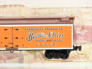 Z Scale Micro-Trains MTL 51800130 EPX Evansville Packing Co 40' Wood Reefer #54