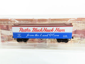 Z Scale Micro-Trains MTL 51800160 RPRX Rath's Blackhawk Ham 40' Wood Reefer #208