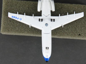 1:400 Scale AeroClassics Die-Cast Quebecair BAC-111-400 Airliner C-FQBR