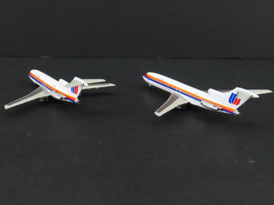 1:400 Dragon Wings JetX JX043 Die-Cast United B727-100/727-200 Airliner Set