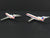 1:400 Dragon Wings JetX JX043 Die-Cast United B727-100/727-200 Airliner Set