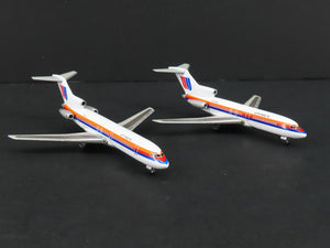 1:400 Dragon Wings JetX JX043 Die-Cast United B727-100/727-200 Airliner Set