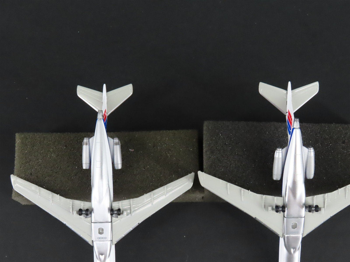 1:400 Dragon Wings JetX JX043 Die-Cast United B727-100/727-200 Airliner Set