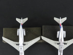 1:400 Dragon Wings JetX JX043 Die-Cast United B727-100/727-200 Airliner Set