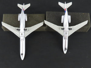 1:400 Dragon Wings JetX JX043 Die-Cast United B727-100/727-200 Airliner Set