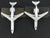 1:400 Dragon Wings JetX JX043 Die-Cast United B727-100/727-200 Airliner Set