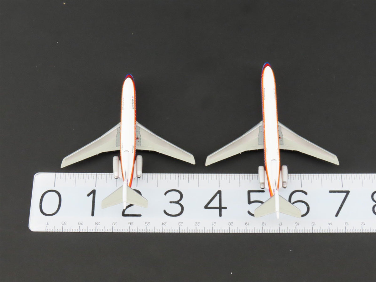 1:400 Dragon Wings JetX JX043 Die-Cast United B727-100/727-200 Airliner Set