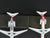 1:400 Dragon Wings JetX JX013 Die-Cast PSA MD-80/90 Airliner Set