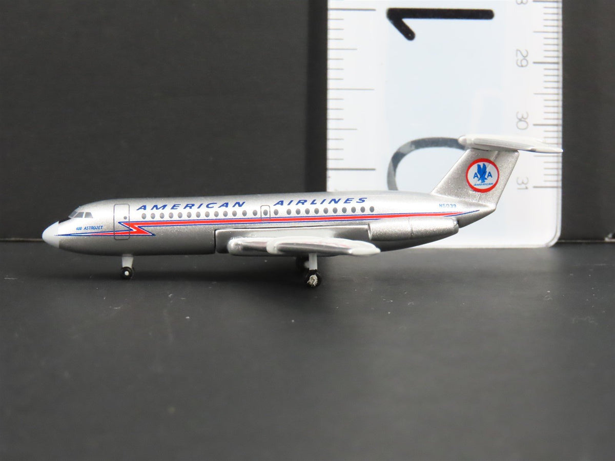 1:400 Scale AeroClassics Die-Cast American Airline BAC-111-400AK Airliner N5039