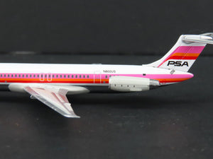 1:400 Dragon Wings JetX JXM111 Die-Cast PSA/US Air MD-80/90 Airliner Set