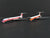 1:400 Dragon Wings JetX JXM111 Die-Cast PSA/US Air MD-80/90 Airliner Set