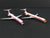 1:400 Dragon Wings JetX JXM111 Die-Cast PSA/US Air MD-80/90 Airliner Set