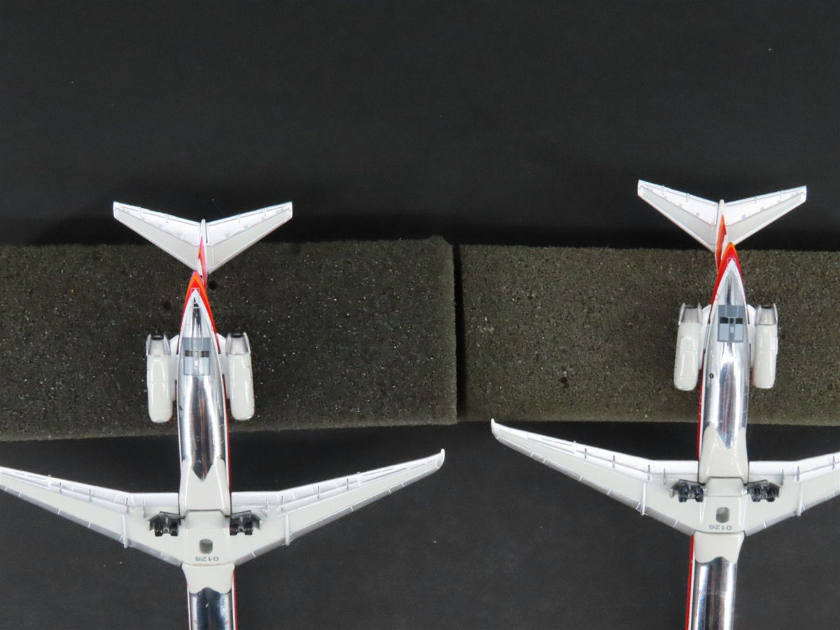 1:400 Dragon Wings JetX JXM111 Die-Cast PSA/US Air MD-80/90 Airliner Set