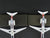 1:400 Dragon Wings JetX JXM111 Die-Cast PSA/US Air MD-80/90 Airliner Set